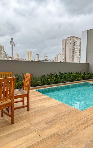 Apartamento para alugar com 40m², 1 quarto e sem vaga