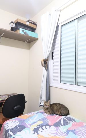 Apartamento para alugar com 58m², 2 quartos e 1 vagaQuarto 1