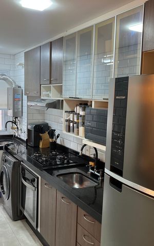Apartamento à venda com 56m², 2 quartos e 1 vaga