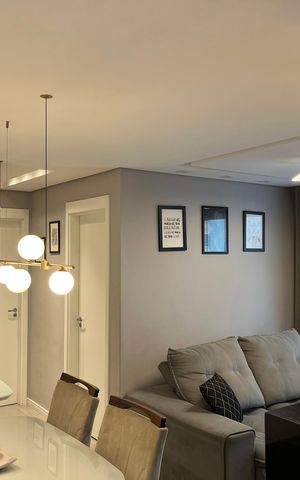 Apartamento à venda com 56m², 2 quartos e 1 vaga Apartamento à venda com 56m², 2 quartos e 1 vagaSala 1