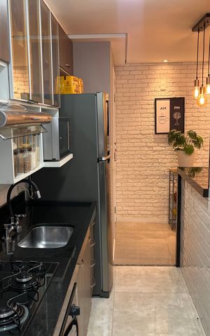 Apartamento à venda com 56m², 2 quartos e 1 vaga
