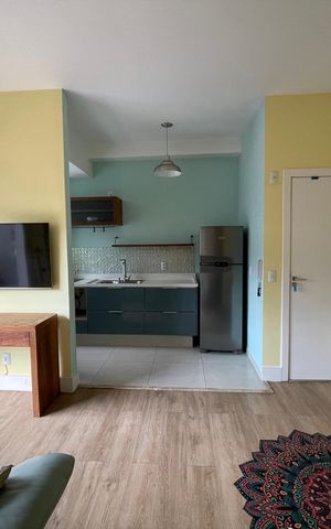Apartamento para alugar com 55m², 1 quarto e 1 vaga Apartamento para alugar com 55m², 1 quarto e 1 vagaSala