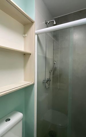 Apartamento para alugar com 55m², 1 quarto e 1 vaga Apartamento para alugar com 55m², 1 quarto e 1 vagaBanheiro