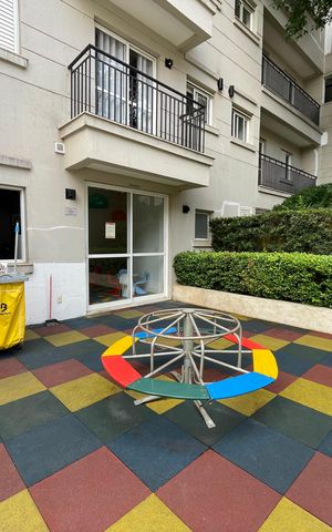 Apartamento para alugar com 55m², 1 quarto e 1 vaga Apartamento para alugar com 55m², 1 quarto e 1 vagaÁrea comum - Playground
