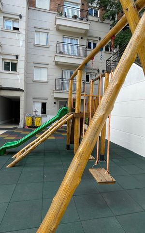 Apartamento para alugar com 55m², 1 quarto e 1 vaga Apartamento para alugar com 55m², 1 quarto e 1 vagaÁrea comum - Playground