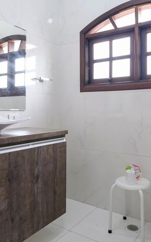 Casa à venda com 293m², 3 quartos e 5 vagasBanheiro da suíte 2