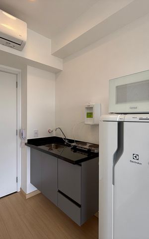 Studio à venda com 27m², 0 quarto e sem vaga Studio à venda com 27m², 0 quarto e sem vagaCozinha