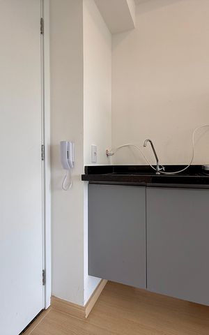 Studio à venda com 27m², 0 quarto e sem vaga Studio à venda com 27m², 0 quarto e sem vagaCozinha