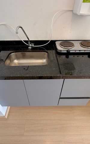 Studio à venda com 27m², 0 quarto e sem vaga Studio à venda com 27m², 0 quarto e sem vagaCozinha
