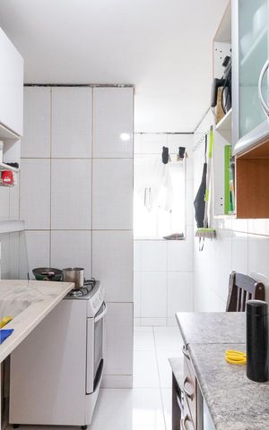 Apartamento à venda com 50m², 2 quartos e sem vagaCozinha