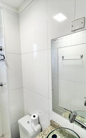 Apartamento à venda com 145m², 3 quartos e 4 vagas Apartamento à venda com 145m², 3 quartos e 4 vagasBanheiro de serviço