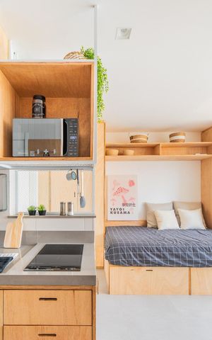 Apartamento para alugar com 29m², 1 quarto e sem vaga Apartamento para alugar com 29m², 1 quarto e sem vagaQuarto