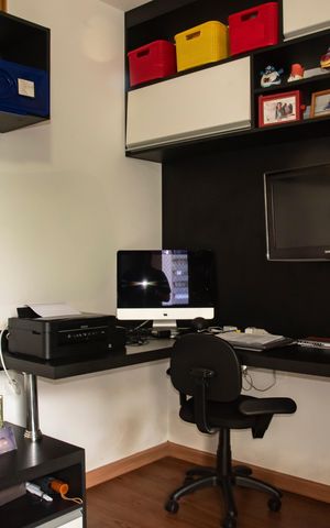 Apartamento à venda com 98m², 3 quartos e 2 vagasQuarto 1