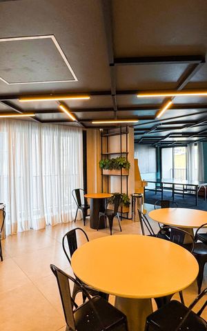 Studio à venda com 29m², 1 quarto e sem vagaSalão de Jogos