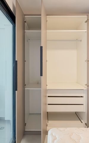 Studio à venda com 29m², 1 quarto e sem vagaStudio - Armários