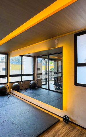 Studio à venda com 29m², 1 quarto e sem vagaAcademia