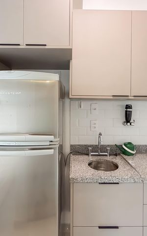 Studio à venda com 29m², 1 quarto e sem vagaCozinha