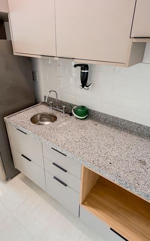 Studio à venda com 29m², 1 quarto e sem vagaCozinha