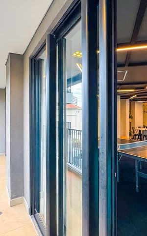 Studio à venda com 29m², 1 quarto e sem vagaSalão de Jogos