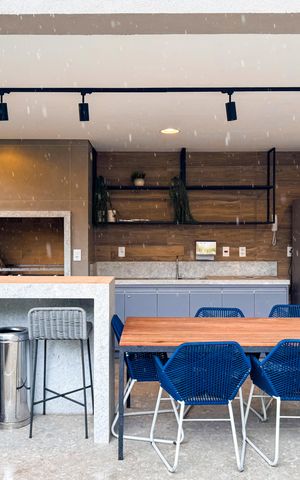Studio à venda com 29m², 1 quarto e sem vagaChurrasqueira