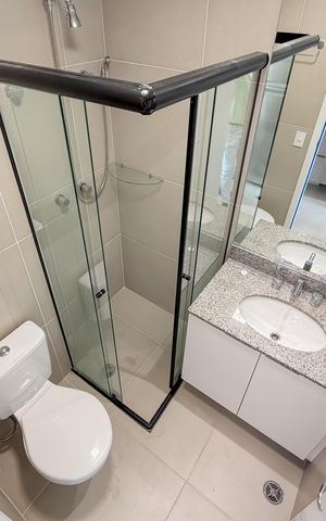 Studio à venda com 29m², 1 quarto e sem vagaBanheiro