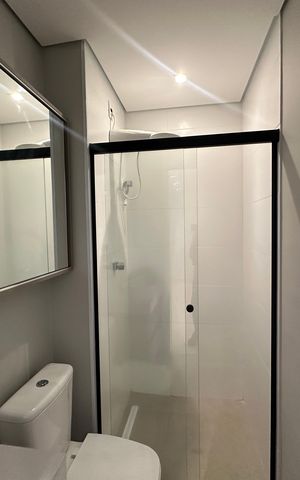 Apartamento para alugar com 40m², 1 quarto e 1 vaga Apartamento para alugar com 40m², 1 quarto e 1 vagaBanheiro