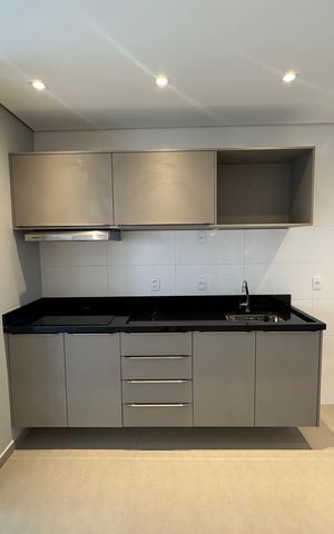Apartamento para alugar com 40m², 1 quarto e 1 vaga Apartamento para alugar com 40m², 1 quarto e 1 vagaSala/Cozinha