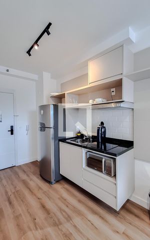 Apartamento à venda com 28m², 1 quarto e sem vaga