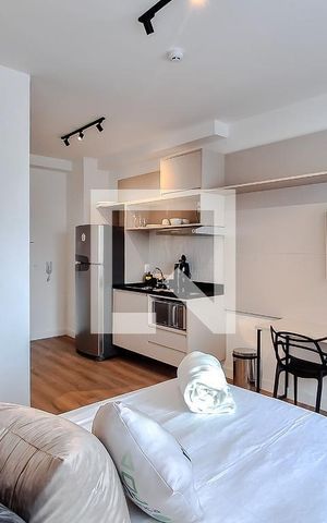 Apartamento à venda com 28m², 1 quarto e sem vaga