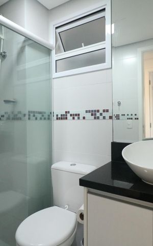 Apartamento à venda com 80m², 2 quartos e 1 vaga Apartamento à venda com 80m², 2 quartos e 1 vagaBanheiro