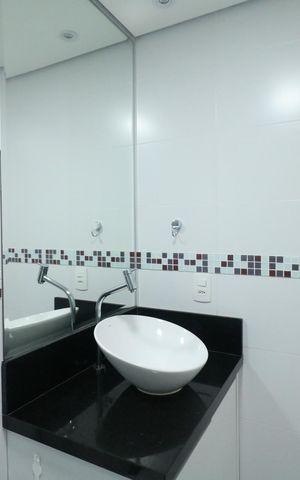 Apartamento à venda com 80m², 2 quartos e 1 vaga Apartamento à venda com 80m², 2 quartos e 1 vagaBanheiro