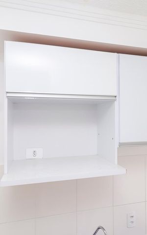 Apartamento à venda com 44m², 2 quartos e 1 vagaCozinha - Armários