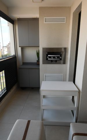 Apartamento à venda com 76m², 2 quartos e 2 vagasSala - Sacada