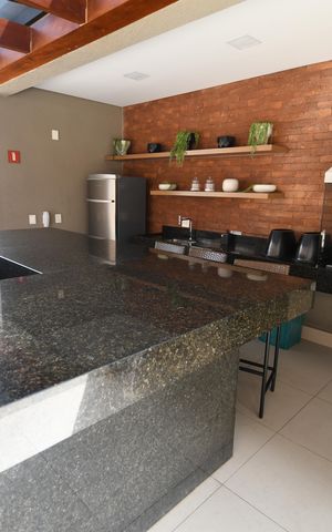 Apartamento à venda com 76m², 2 quartos e 2 vagasÁrea comum - Churrasqueira