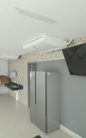 Studio para alugar com 51m², 2 quartos e 1 vagaSalão de Festas