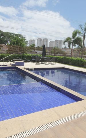 Studio para alugar com 51m², 2 quartos e 1 vagaPiscina