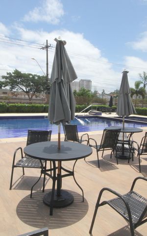 Studio para alugar com 51m², 2 quartos e 1 vagaPiscina