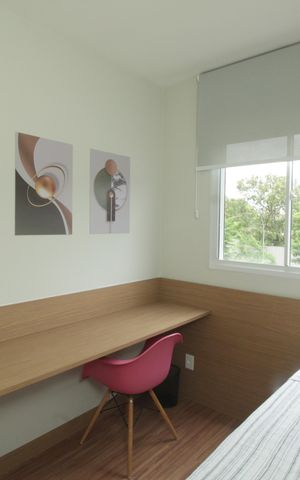 Studio para alugar com 51m², 2 quartos e 1 vagaQuarto 2