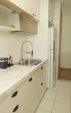 Studio para alugar com 51m², 2 quartos e 1 vagaCozinha