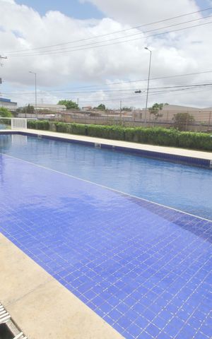 Studio para alugar com 51m², 2 quartos e 1 vagaPiscina