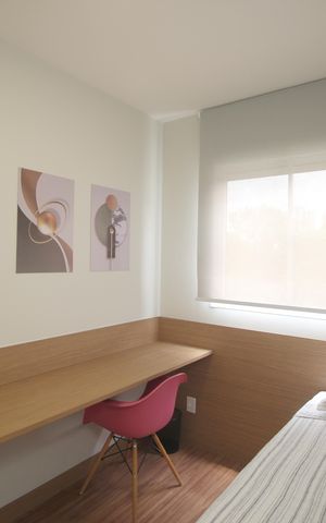 Studio para alugar com 51m², 2 quartos e 1 vagaQuarto 2