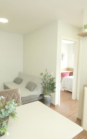 Studio para alugar com 51m², 2 quartos e 1 vagaSala de Jantar