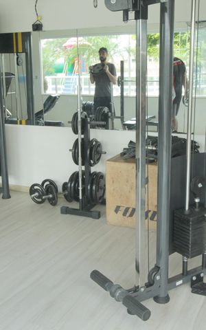 Studio para alugar com 51m², 2 quartos e 1 vagaAcademia