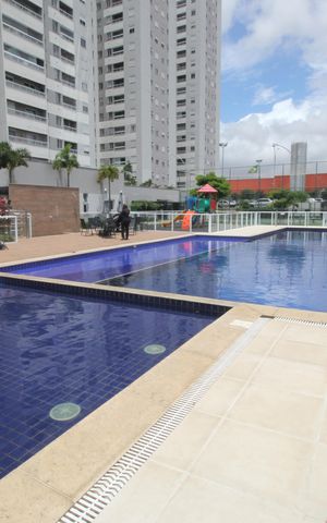 Studio para alugar com 51m², 2 quartos e 1 vagaPiscina