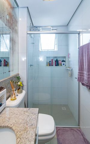 Apartamento à venda com 126m², 3 quartos e 2 vagas Apartamento à venda com 126m², 3 quartos e 2 vagasBanheiro da Suíte