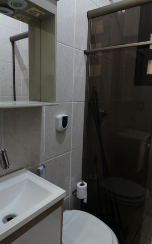 Casa de condomínio à venda com 57m², 2 quartos e 2 vagasLavabo