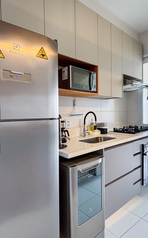 Apartamento para alugar com 70m², 2 quartos e 1 vaga