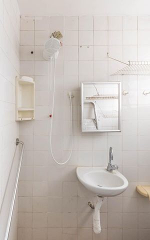 Apartamento à venda com 51m², 1 quarto e 1 vagaBanheiro de serviço