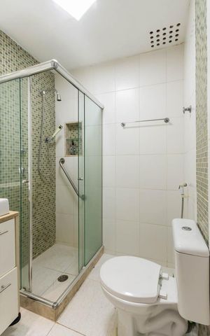 Apartamento à venda com 51m², 1 quarto e 1 vagaBanheiro
