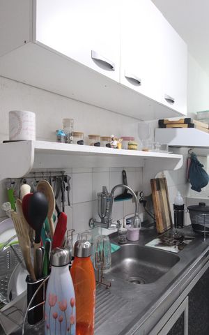 Apartamento à venda com 49m², 2 quartos e 1 vagaCozinha